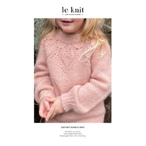 Chunky Dahlia mini, Le knit