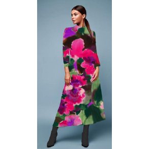 Viscose jersey m/print, Pink