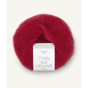 Tynn Silk mohair, Dyp r�d