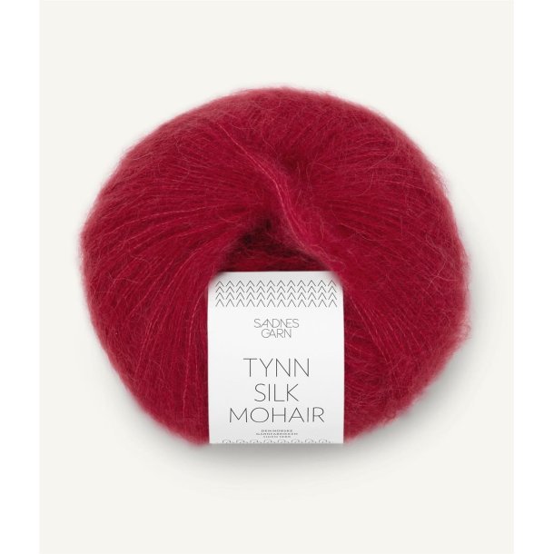 Tynn Silk mohair, Dyp r�d