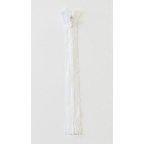 Usynlig kjolel�s, ikke delbar,  4mm HVID