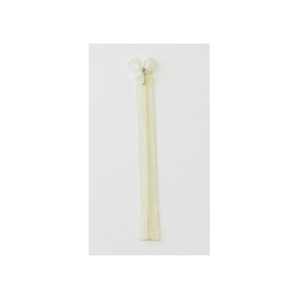 Usynlig kjolel�s, ikke delbar, 4mm R�HVID