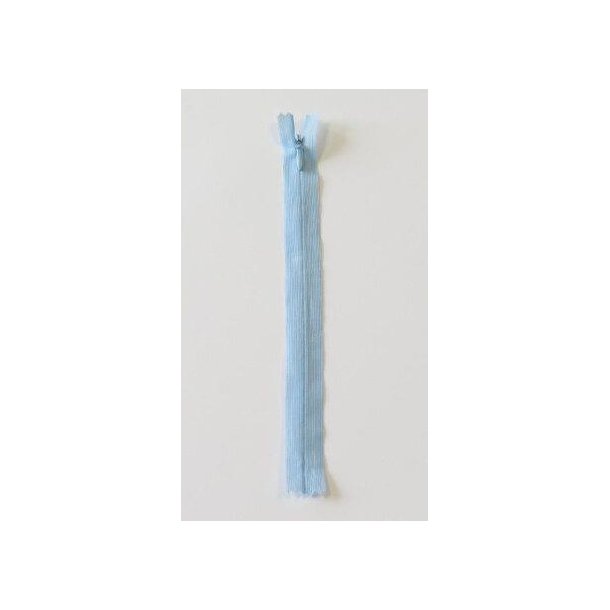 Usynlig kjolel�s, ikke delbar 4mm, LYSEBL�