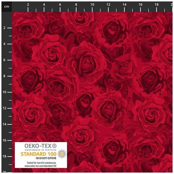 ReBasis Red rose patchwork