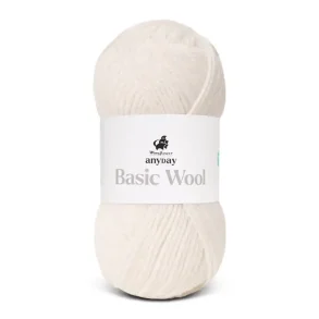 Basic wool, Hvid