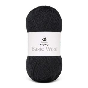 Basic wool, Sort