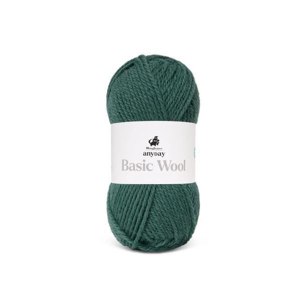Basic wool, M�rkegr�n