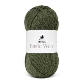 Basic wool, Armygr�n