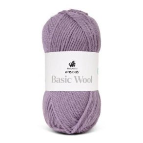 Basic wool, St�vet lilla