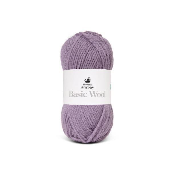 Basic wool, St�vet lilla
