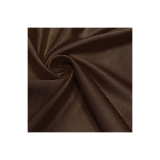 Str�k satin, Dark brown