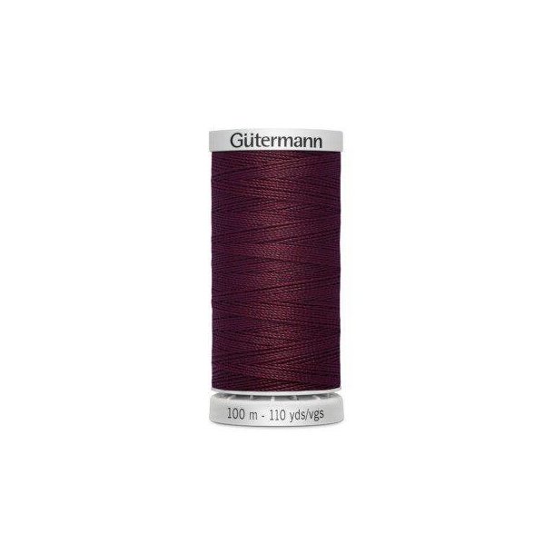 Ekstra St�rk tr�d 100 meter, M�rk bordeaux