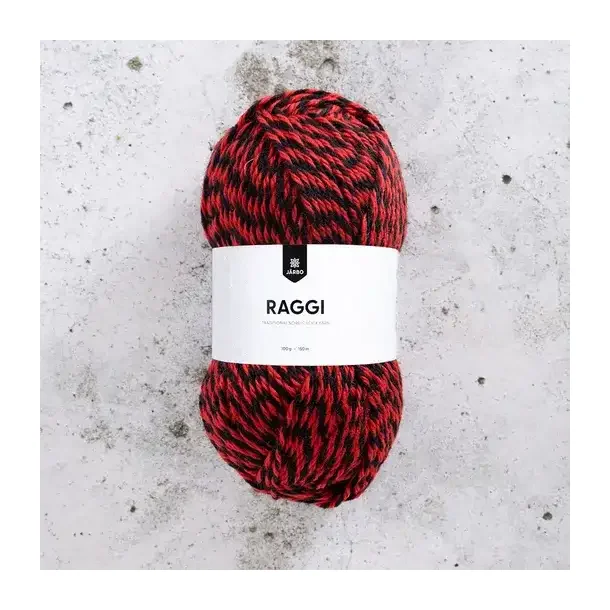 Raggi fra J�rbo, R�d/sort