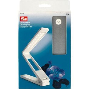 Prym Led foldelampe hvid/s�lv