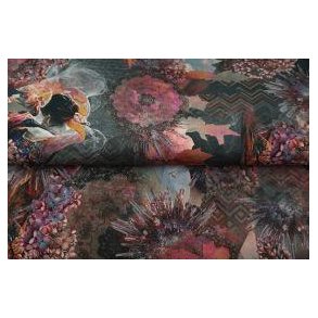 �kotex bomulds jersey m/blomster