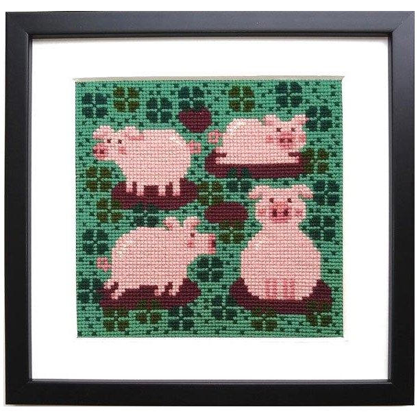 "Svineheldig" billed motiv