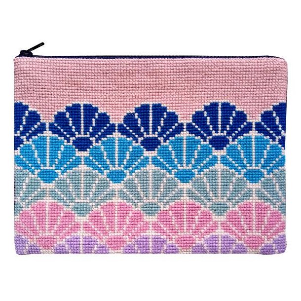 "Mermaid" clutch taske