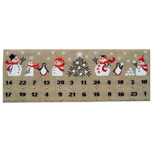 Snem�nd og pingviner Julekalender