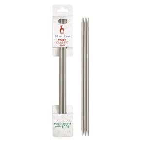 Pony str�mpepinde, 2,00 mm, 20 cm