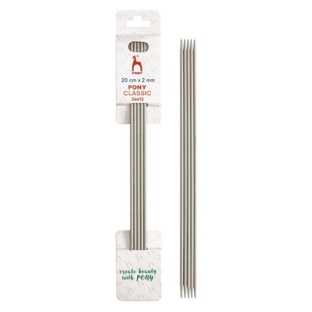 Pony str�mpepinde, 2,00 mm, 20 cm