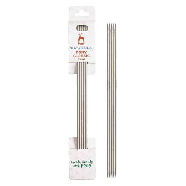 Pony str�mpepinde,  2,50mm, 20 cm
