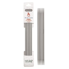 Pony str�mpepinde,  5,00mm, 20 cm