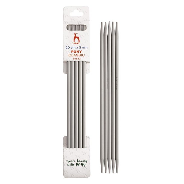 Pony str�mpepinde,  5,00mm, 20 cm