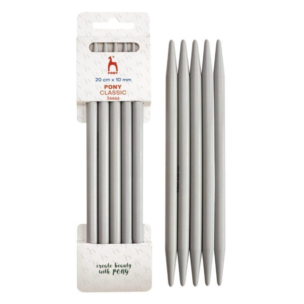 Pony str�mpepinde,  10,00mm, 20 cm