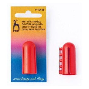 Pony strikkefingerb�l, plast