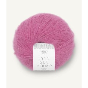 Tynn Silk mohair, Shocking pink