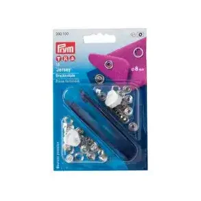 Prym Jersey trykknap 8 mm S�lv