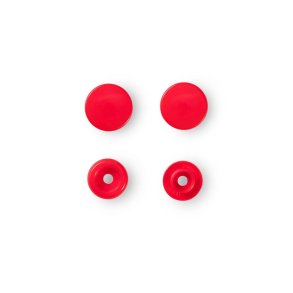 Prym trykknap plastic, Hellrot