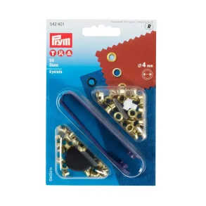 Prym guld sn�reringe  4mm