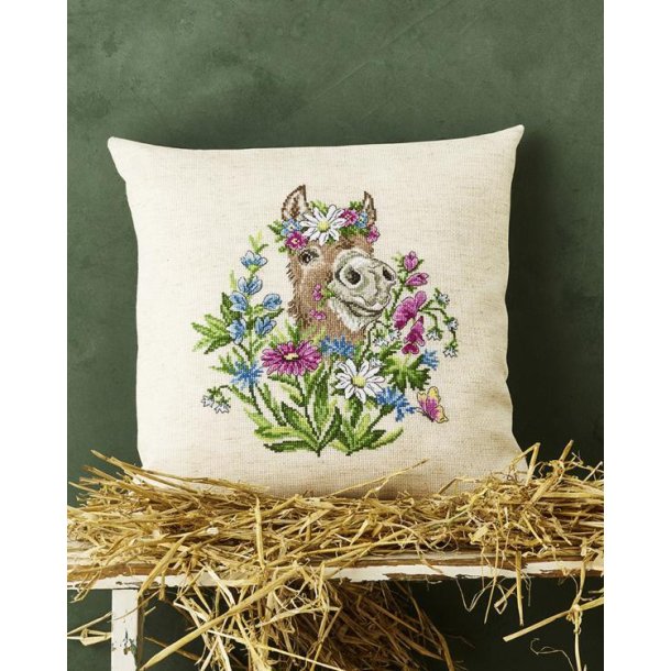 �sel i Blomst, pude