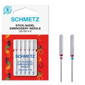 Schmetz embroidery needle 75-90
