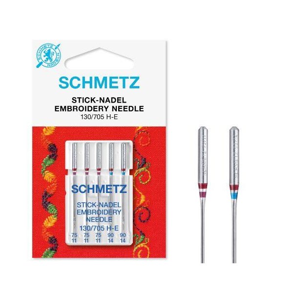 Schmetz embroidery needle 75-90