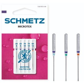 Schmetz Microtex n�l 60-70-80