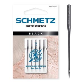 Schmetz super stretch Black 75