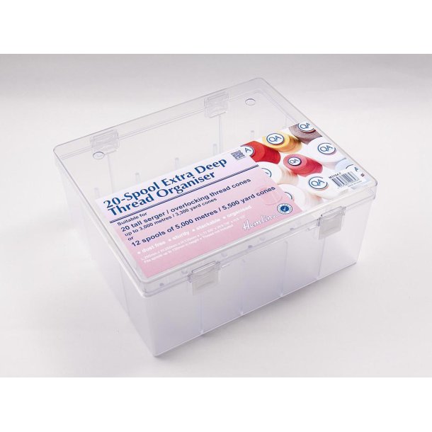 Tr�dbox transparent, Overlock