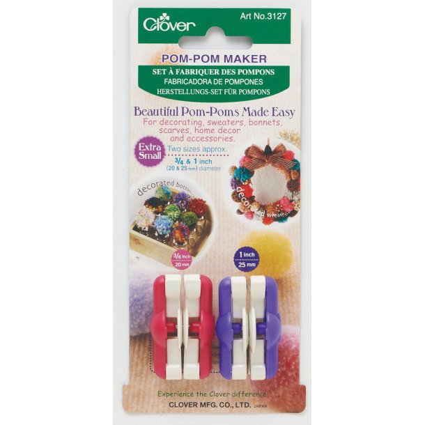 Clover Pompom maker �20/�25mm