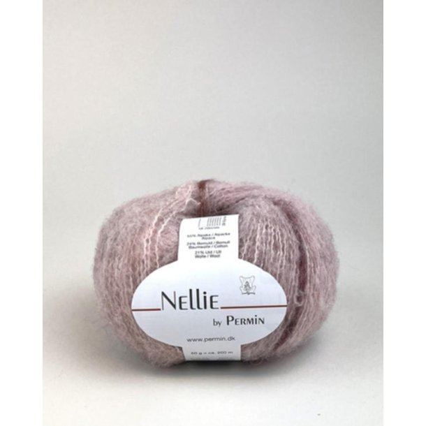 Nellie by Permin, rosa/bordeaux/syren
