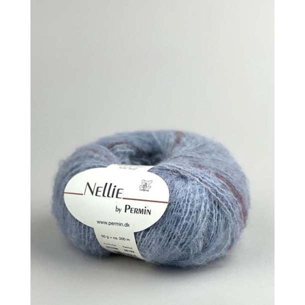 Nellie by Permin, Lysebl�/rosa/bordeaux