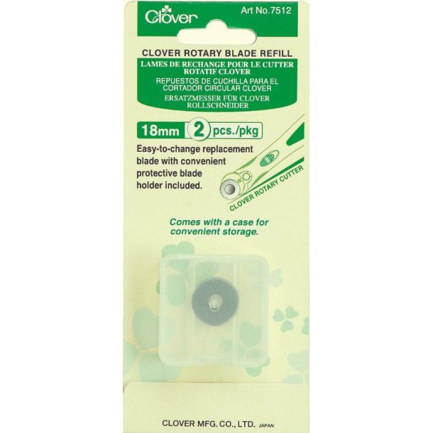Clover knive til rullesk�rer 18mm