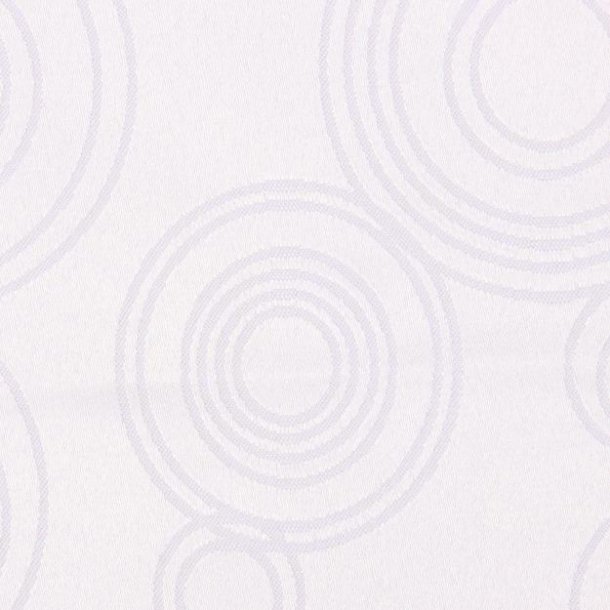 Dug-stof Jacqard, Hvid