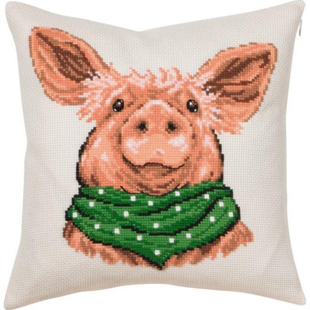 Den glade gris, Pude