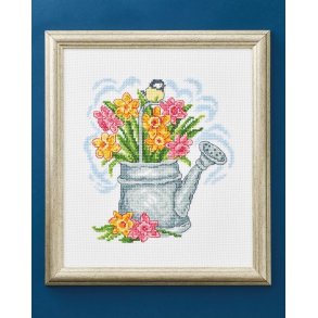 Kande og tulipaner, Billede