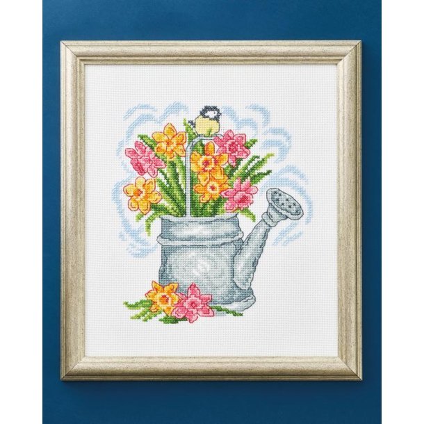 Kande og tulipaner, Billede