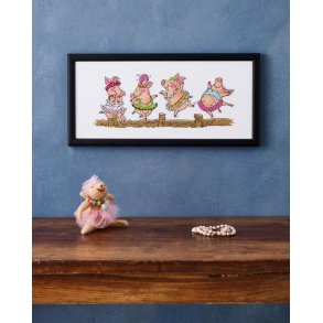 Dansende grise, Billede