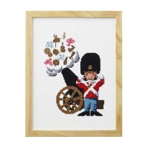 Garderen med konfettikanon