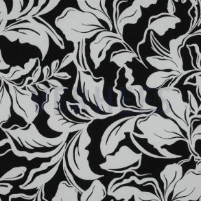 Viscose Leaves, Black